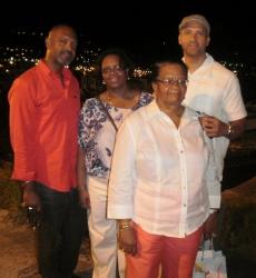 Tregenza, Lisa, Iona Roach and Ian.